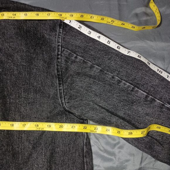 Vintage Guess Georges Marciano Denim Blazer Jacket USA Made 80s Double Breasted - Picture 13 of 16